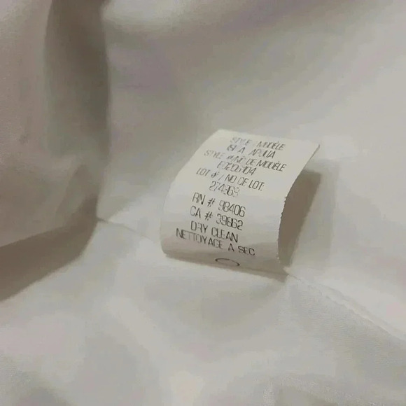 Theory Sz 4 White Isita Linen Blazer - Picture 8 of 8